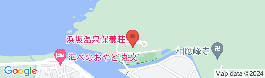 浜坂温泉保養荘の地図