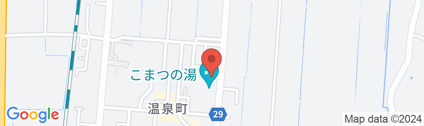 東根温泉 石亭小松の地図