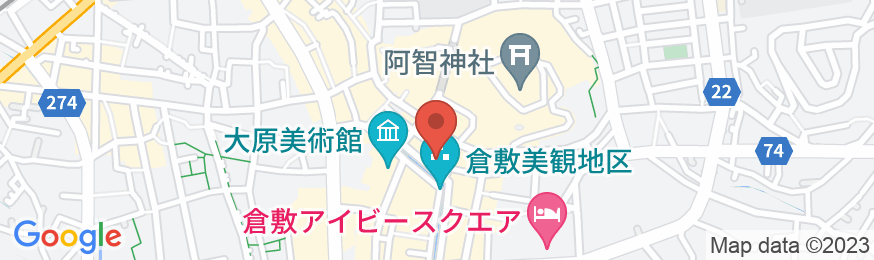 料理旅館 鶴形の地図