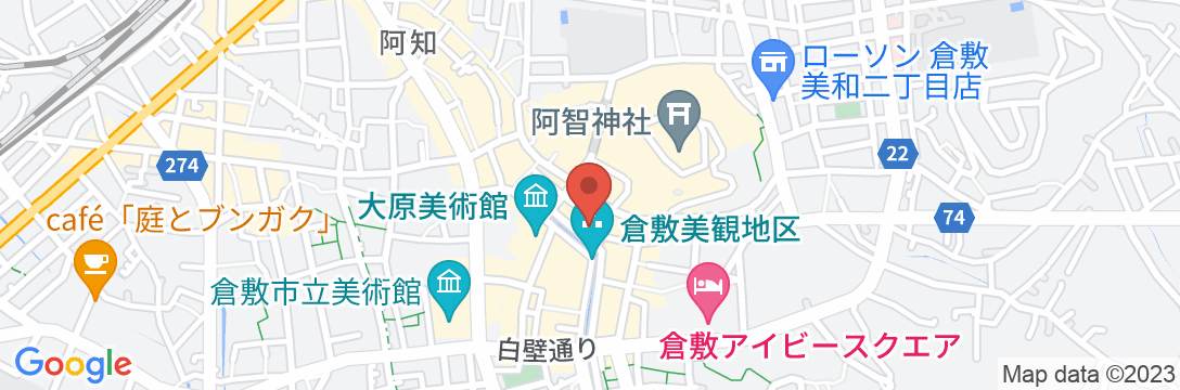 料理旅館 鶴形の地図