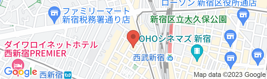 ビジネスホテル新宿タウンホテルの地図