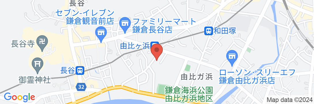 かいひん荘鎌倉の地図