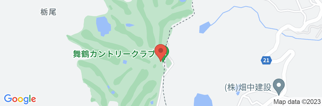 舞鶴カントリークラブ ホテル ロージュの地図