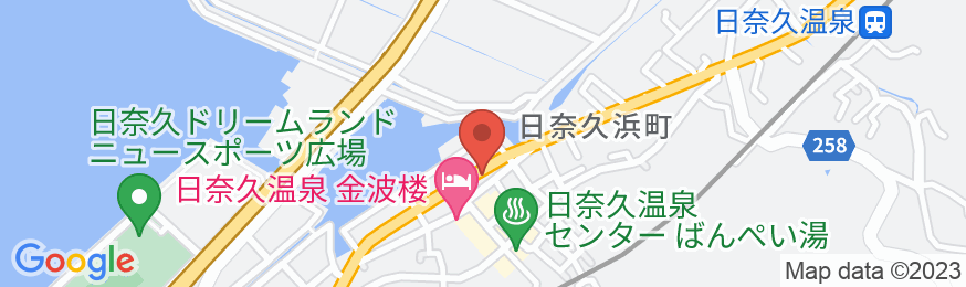 日奈久温泉 旅館 宝泉の地図