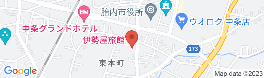 伊勢屋旅館 <新潟県>の地図