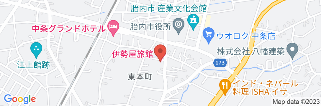 伊勢屋旅館 <新潟県>の地図