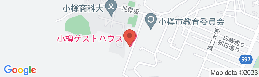 小樽ゲストハウスの地図