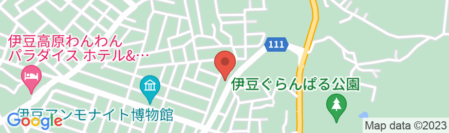 伊豆高原 ドッグリゾート ONE MORE(ワンモア)の地図
