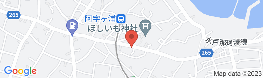 年間民宿 黒勢鮨の地図