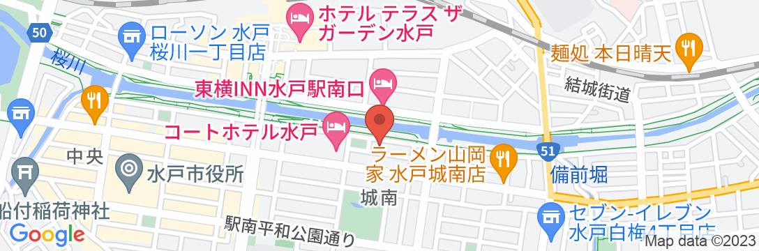 旅館 梅本の地図