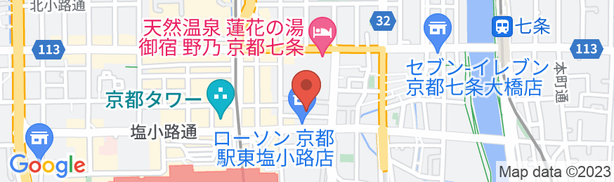 京都ホワイトホテルの地図