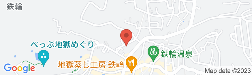 別府旅館 湯元美吉の地図