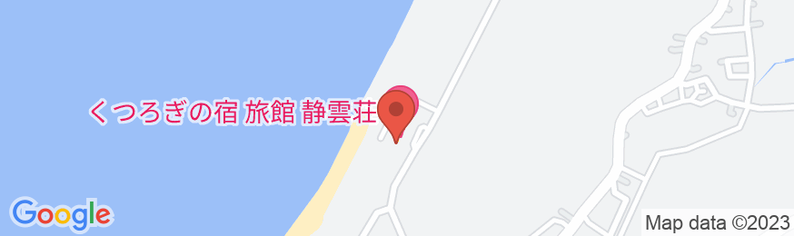 瀬波温泉 くつろぎの宿 旅館 静雲荘の地図