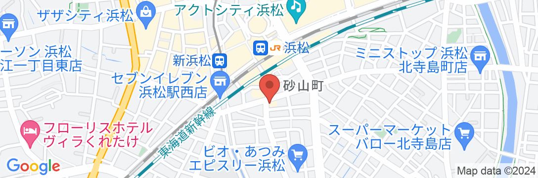 ビジネスホテル辻梅の地図