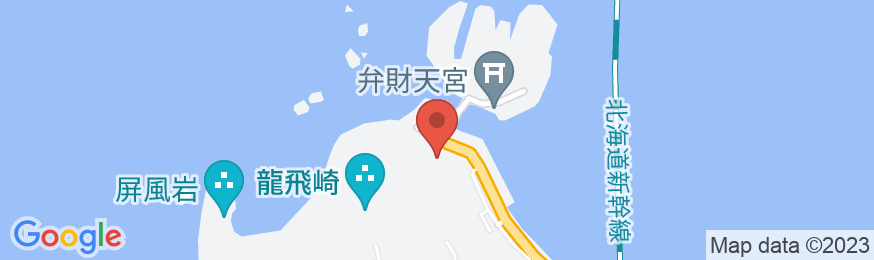 津軽海峡亭の地図