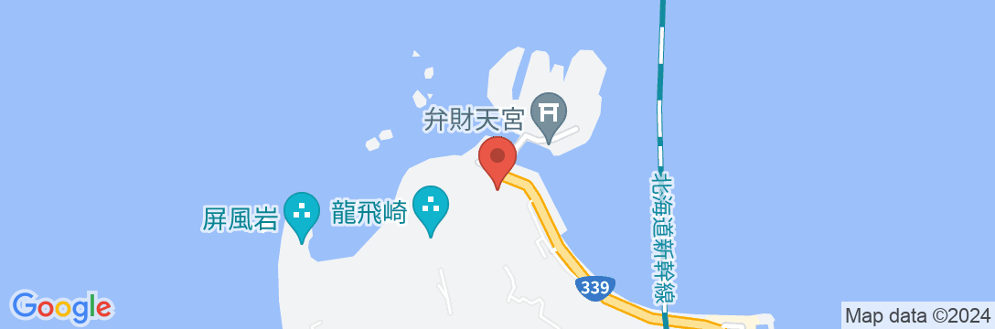 津軽海峡亭の地図