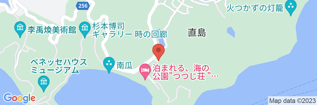 癒しのコテージ OHANA <直島>の地図