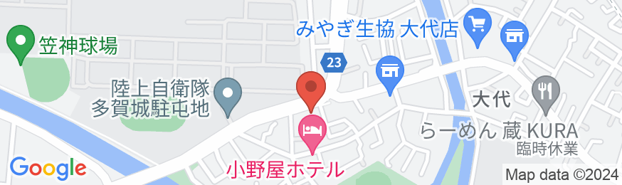 Tabist マイルーム多賀城の地図