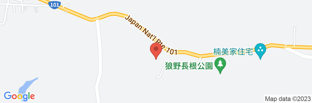 湯元 津軽富士見ランドホテルの地図