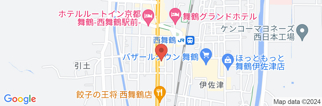 アパホテル〈西舞鶴駅前〉の地図