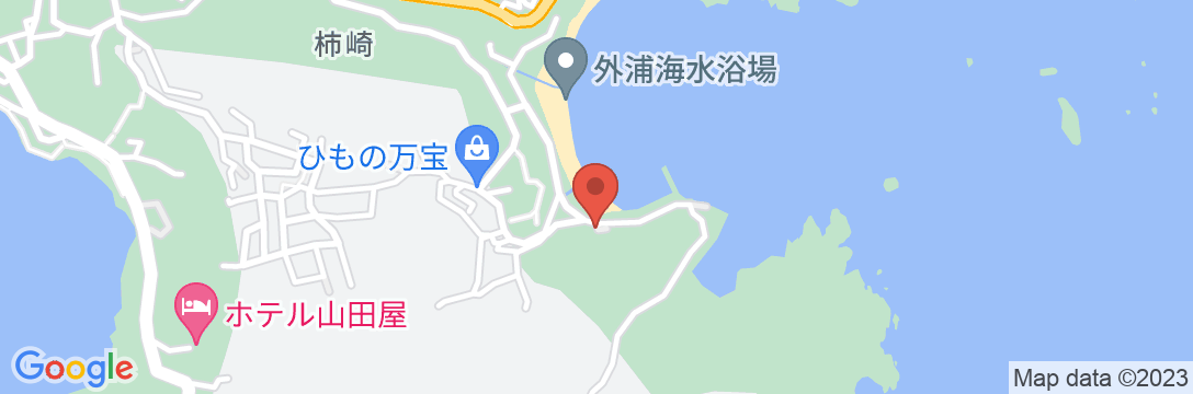 ペットと泊まる伊豆下田温泉宿 晴レ屋の地図
