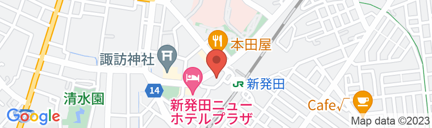 駅前 竹内旅館の地図