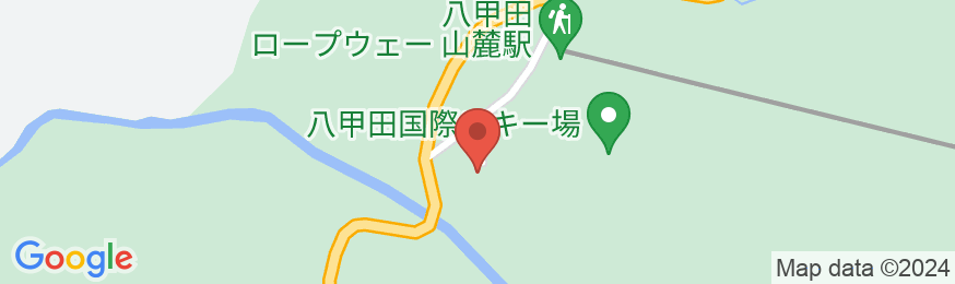 ベルジャヤ八甲田スキーリゾートの地図