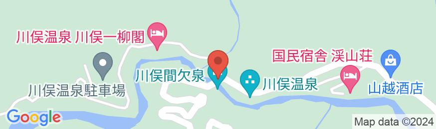 川俣観光ホテル 仙心亭の地図