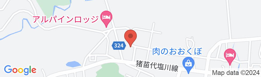 民宿 鈴木屋 <福島県耶麻郡>の地図