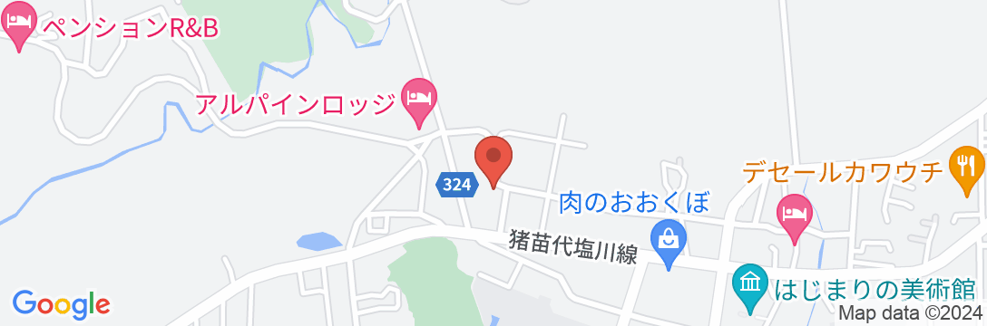 民宿 鈴木屋 <福島県耶麻郡>の地図
