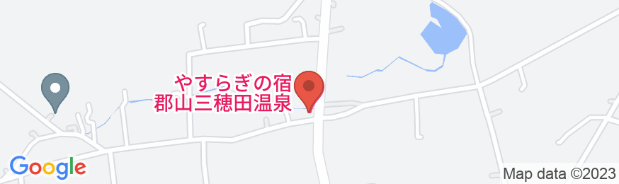 郡山三穂田温泉の地図