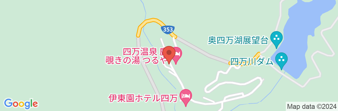 四万温泉 寿屋旅館<群馬県>の地図