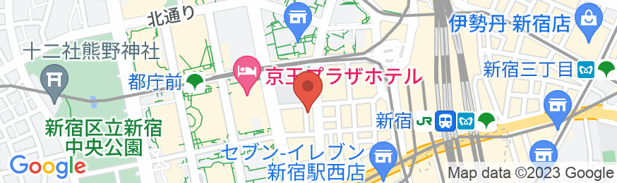 かどやホテル<東京都>の地図