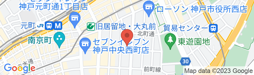 ホテルヴィアマーレ神戸の地図