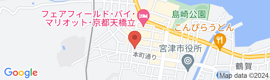 宮津温泉 茶六本館の地図