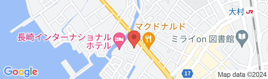長崎インターナショナルホテルの地図