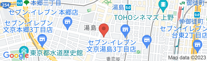 ホテル江戸屋の地図