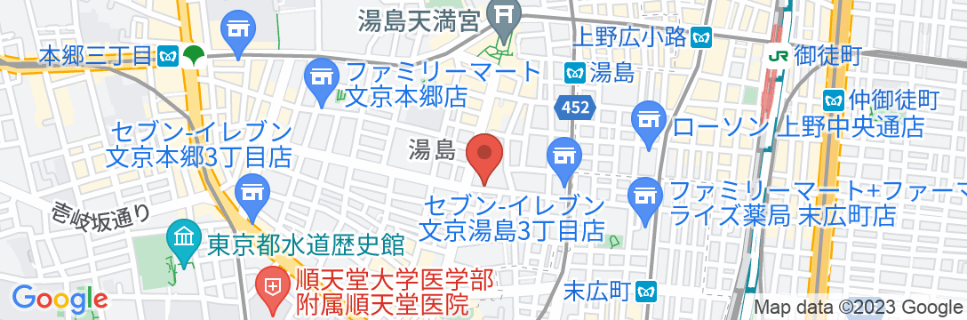 ホテル江戸屋の地図