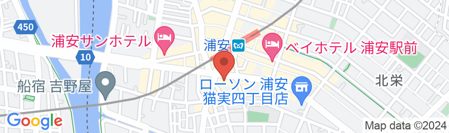 浦安ビューフォートホテルの地図