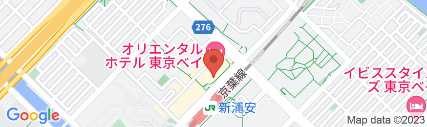 オリエンタルホテル東京ベイの地図