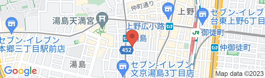 上野ファーストシティホテル(全室禁煙)の地図