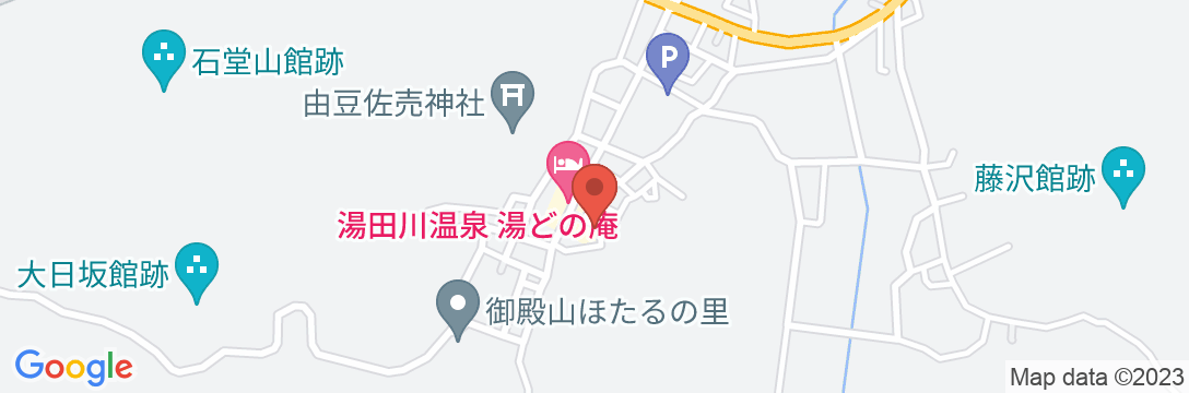 湯田川温泉 九兵衛旅館の地図