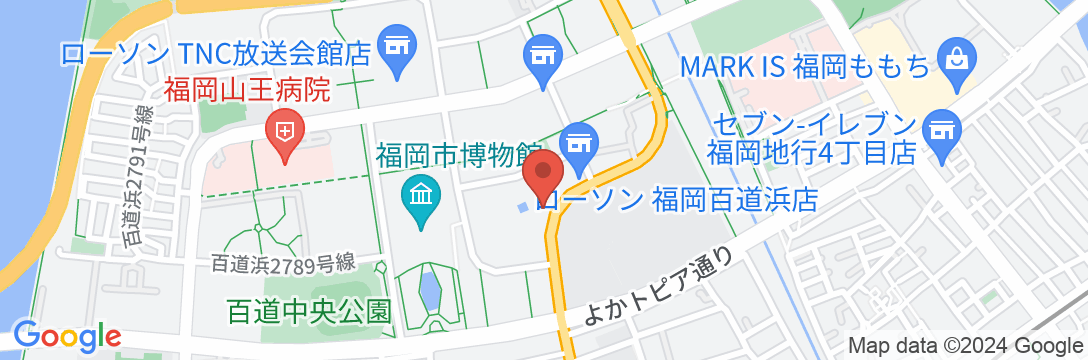 ザ・レジデンシャルスイート・福岡の地図