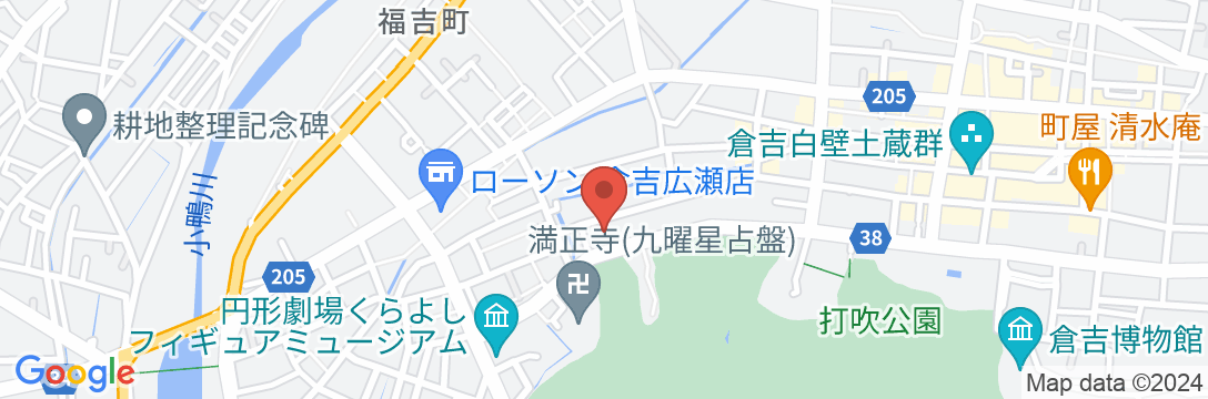 松風荘旅館の地図