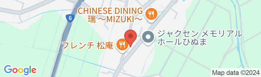 中多屋旅館の地図