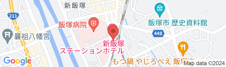 新飯塚ステーションホテルの地図