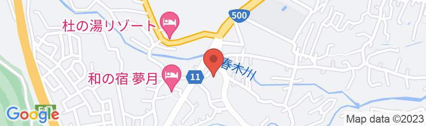 別府・鉄輪 神丘温泉 豊山荘の地図