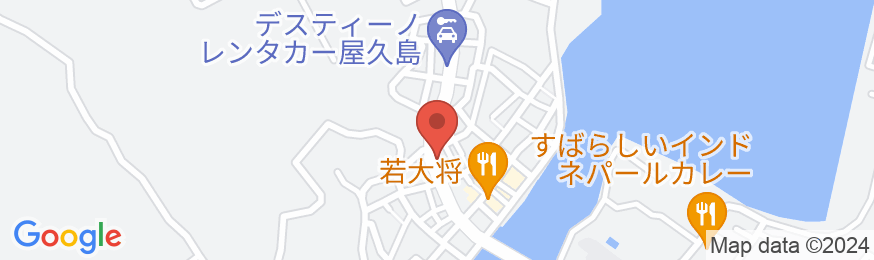 素泊り民宿いわかわ <屋久島>の地図