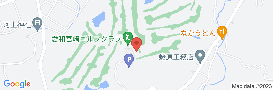 愛和宮崎リゾートの地図