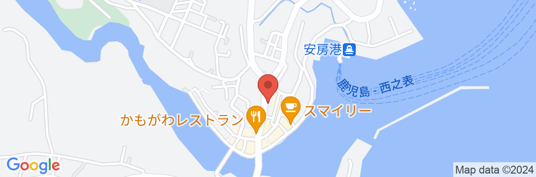 素泊り民宿とまり <屋久島>の地図